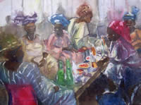 Olajide John Akintunde nigerian artist