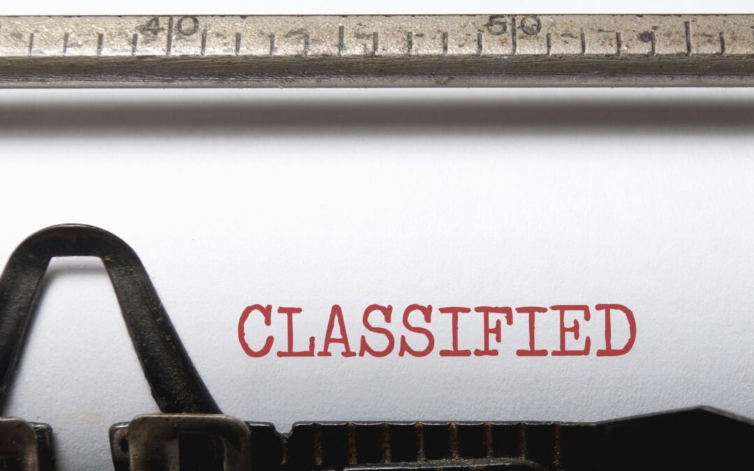 what should you do if a reporter asks you about potentially classified information on the web